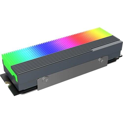 CM-M73S M.2 Solid State Drive RGB Heat Sink M2 SSD Hard Drive Heat Sink ARGB SYNC Vest