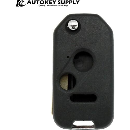For Honda 2+1 Button Modified Flip Car Key Shell (New Style) AutokeySupply AKHDF101