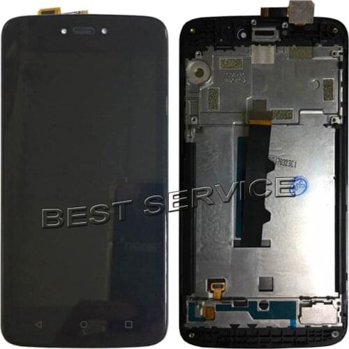 For Motorola for Moto C XT1755 XT1750 LCD Display and Touch Screen Digitizer Assembly 5.0inch frame or no frame