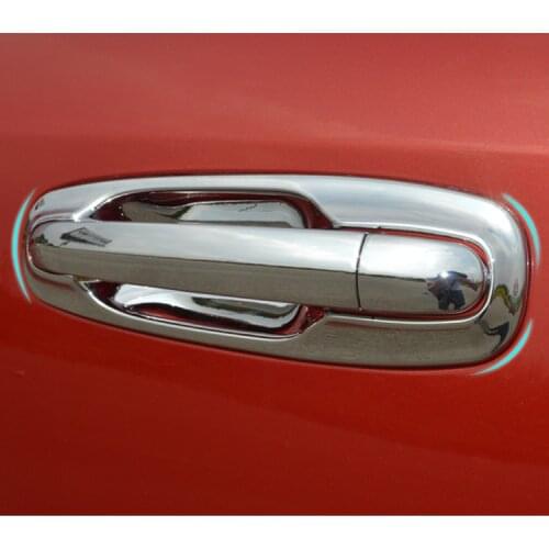 For Holden Viva 2004-2009 Car Styling ABS Chrome Door Handle & Bowl Trim Covers 2005 2006 2007 2008