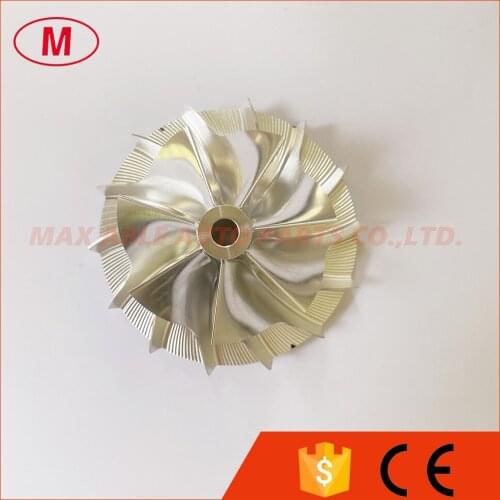 K27 5327-123-2335 58.74/82.60mm 7+7blades high performance turbo Billet/milling/aluminum 2618 compressor wheel for 70000175585