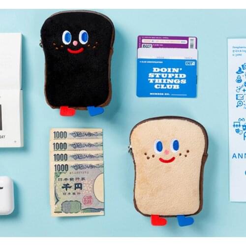 Bentoy Milkjoy Flannel Soft Cute Girls Coin purse Student Bus Bank Card Holder Case Women Phone Bag Mini Money Bag Coin Pouches