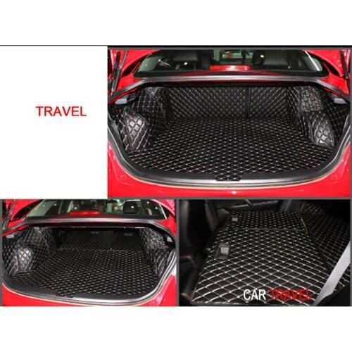 Best quality mats! Special car trunk mats for Mazda 6 sedan 2007-2002 durable cargo liner mats boot carpets for Mazda 6 2004