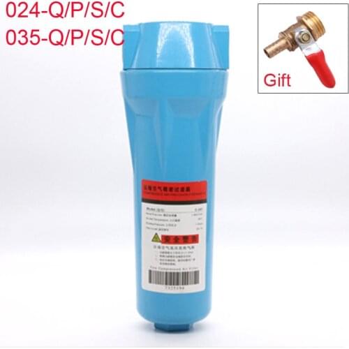 1-1/2" Oil Water Separator 024-Q/P/S/C 035-Q/P/S/C Air Compressor Accessories Compressed Air Precision Filter Dryer