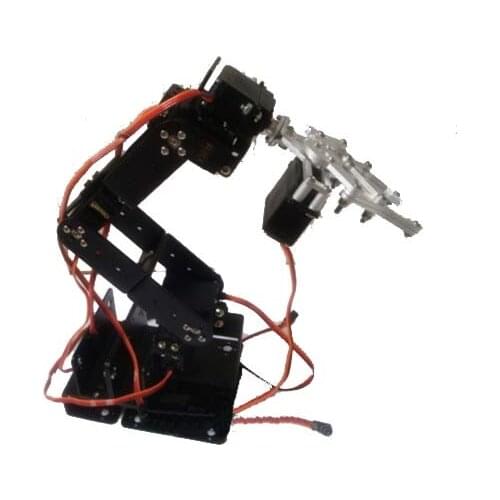 6 Dof Robot Arm Mechanical Claw Large Metal Base with Optional MG996R DS3218 Servo DIY RC Toy Robotic Manipulator Paw