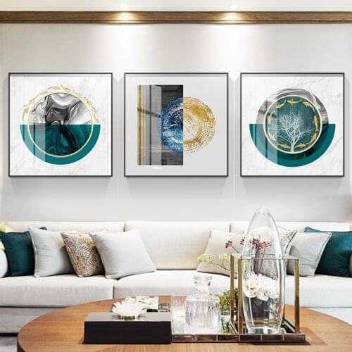 New chinese style Koi Canvas Painting Posters and Print Square good fortune Decor Wall Art Pictures For LivingRoom Bedroom Aisle