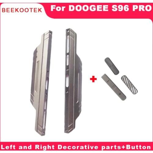 Original Housing A Frontal shell Middle Side Metal Frame Housings Case Middle Bumper Repair Parts For Doogee S96 Pro Smartphone