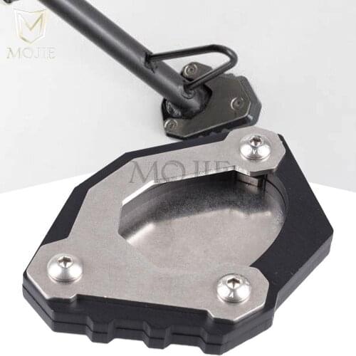 Motorcycle For KAWASAKI Versys 650 2015 2016 2017 2018 2019 2020 2021Kickstand Foot Side Stand Extension Base Enlarger Plate Pad