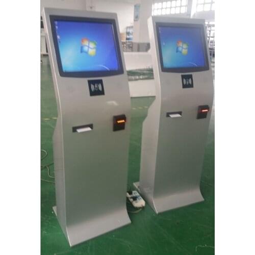 Ticketing vending kiosk/ Self-service Terminal/ bank payment kiosk customized all in one printing machine
