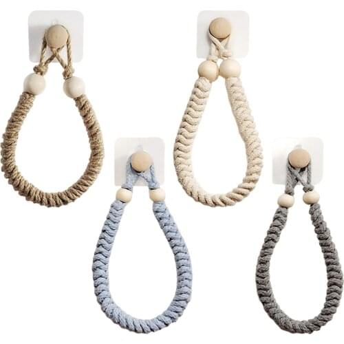 Rope Toilet Paper Towel Holder Rack Paper Holder Towel Rack Storage Holder for Bathroom Hotel Decor