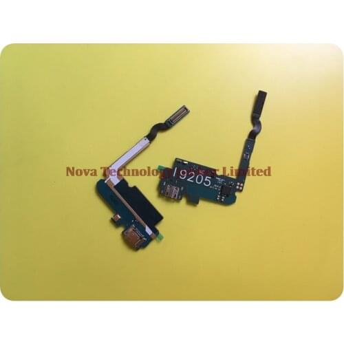 Wyieno 5Pcs/Lot i9205 Charging Port Connector For Samsung Mega 6.3 GT-I9200 Charger Flex Cable Phone Parts Microphone