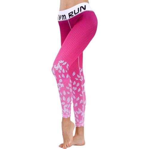 Womens Workout Leggings Fitness Workout Tights Running Yoga Athletic Pants