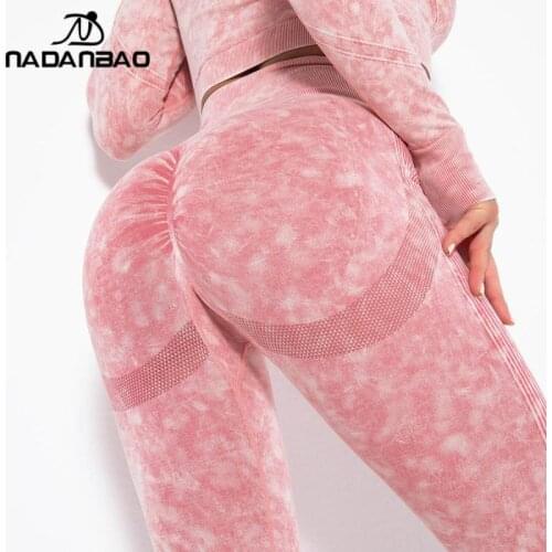 NADANBAO Womems Pink Sweatpants 2021 Winter Autumn New Leggings High Waist GYM Fitness Legins Running Workout Sports Tights