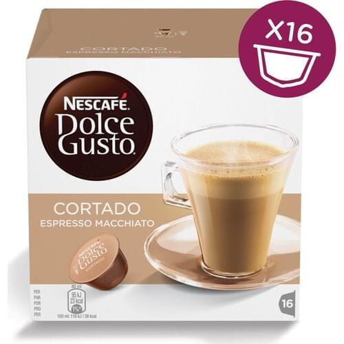 Nescafe Dolce Gusto Cortado (Espresso Macchıato) 16 Capsule