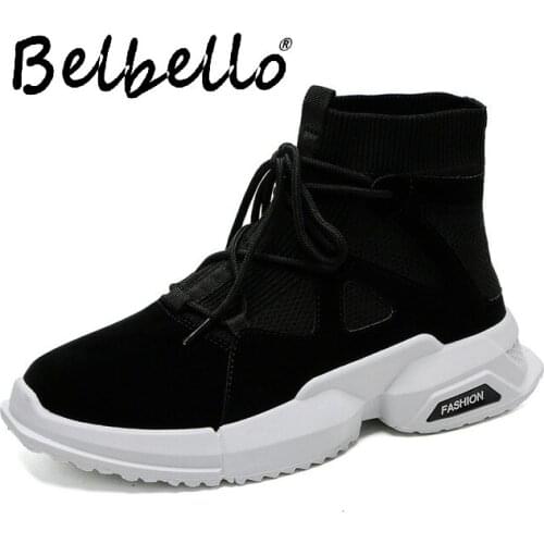 Мужские зимние кроссовки Belbello China At AliExpress