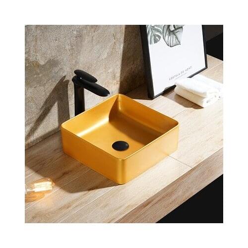 Wash basin square Nordic art basin ceramic wash basin wash basin stone sink