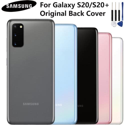 Samsung Original Phone Rear Battery Cover for Samsung Galaxy S20 S20Plus S20 Plus Housing Battery Backshell Back Cover Back Case