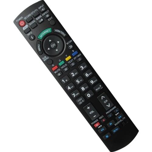 Remote Control For Panasonic TH-37PX70E TH-37PV70PA TH-42PX70E TH-42PX70EA TH-42PV70PA N2QBYB000002 EUR7737Z60 LCD HDTV TV