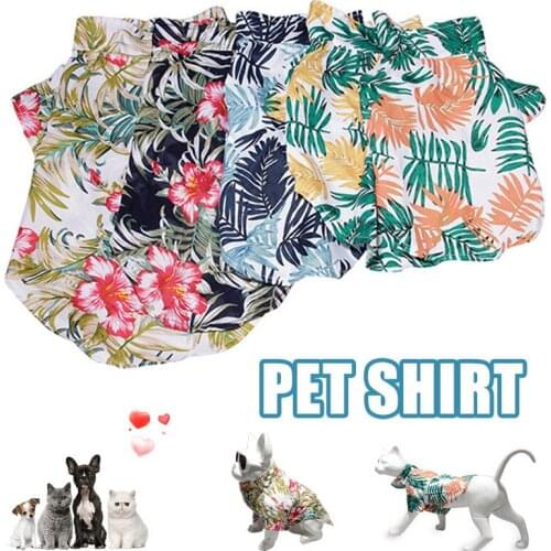 Pet Shirts Cute Summer Breathable Lightweight Pet Outfit Dog T-Shirts Sweater Clothes for Pets Products Dog Supplies Dog Shirts