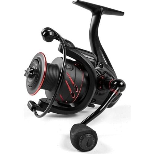 Fishing Reel GS2000-7000 Full Metal Spool Spinning Reel 10KG Max Drag CNC Metal Handle Line Spool Saltwater Fishing Accessories