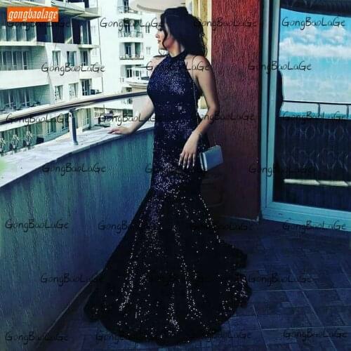 Dark Navy Evening Gowns Mermaid Women 2021 Vestito Da Festa Di Nozze Slim Fit Sexy Formal Dresses Party Custom Made Abendkleider