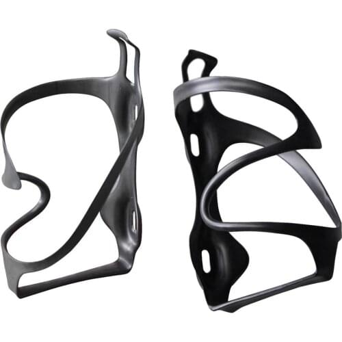 Bicycle Cycling Carbon Fibre Bike lock tightly Mountain Road black Color Water Bottle Holder Cages 2pcs a lot 20g only per pcs
