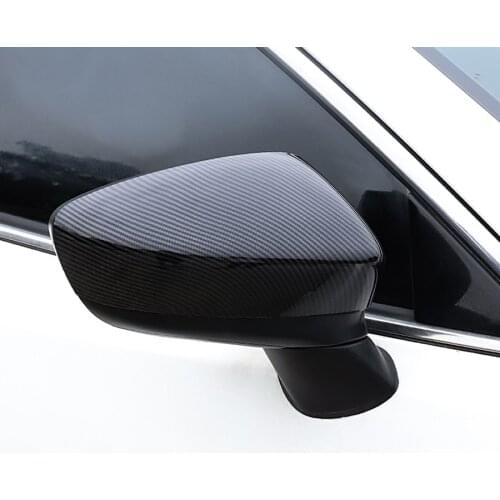 1 Pair for Mazda Axela 2020 2021 Modified Rear Mirror Cover Mirror Shell Side Rearview Mirror Cover Wing Mirror Cap
