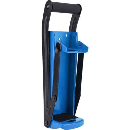 Can Smasher & Bottle Opener Home Bar Accessories, Eco Friendly Can Smasher for Recycling Can Drinks (Blue, 16Oz)