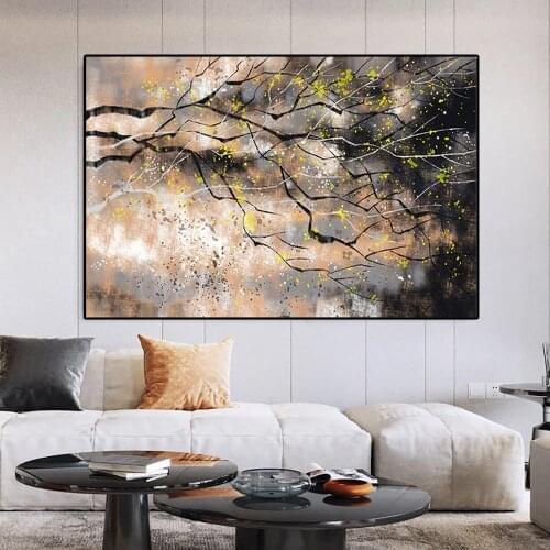 DIY Diamond Painting Scenery Cracked Branches Picture Painting By Numbers Diamond Embroidery Home Decoration Color Mosaic Gift