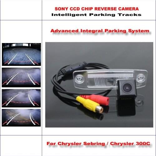 Car Rear Backup Camera For Chrysler Sebring / 300C 2011-2014 Rearview Parking Dynamic Reverse Tragectory CAM