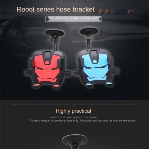 Car mobile phone holder hose sucker mount GPS mobile phone holder car accessories interior navigation bracket