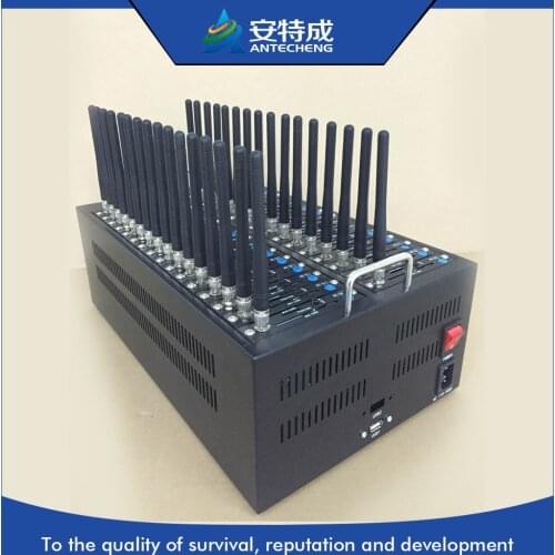 Good quality GSM wavecom Q2406B 32 port modem pool for SMS, recharge, ussd 32 port sms modem pool