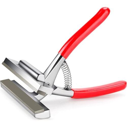 Arrtx Alloy Canvas Stretching Pliers Spring Handle for Stretcher Bars Artist Framing Tool 12CM Width Red Shank Oil Painting Tool