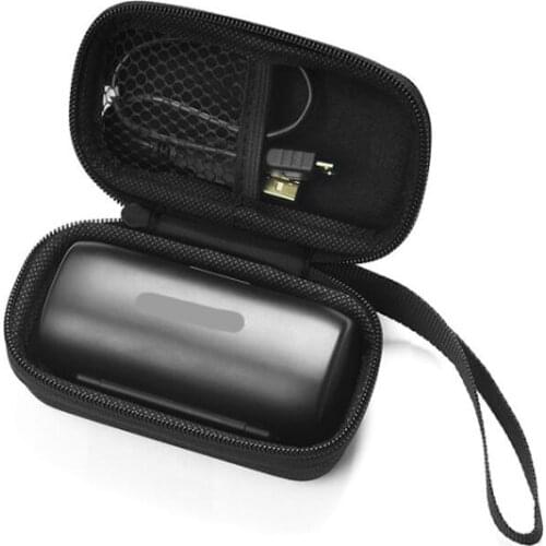 Portable Protective Earphone Case Box for Bose SoundSport Free Bluetooth Earphone + Cables 115x55x50mm