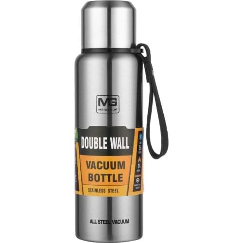 500/750/1000/1500ml Russian Outdoor Thermos Bottle Portable Large Capacity Insulated Cup Military Style Vacuum Flask