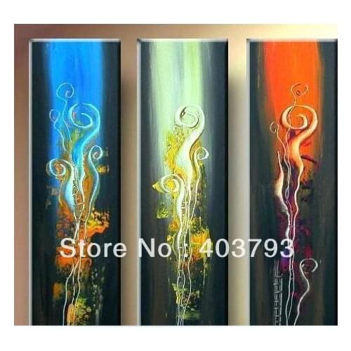 Modern abstract Oil Painting On Canvas huge wall art world of the sea bottom Free shipping
