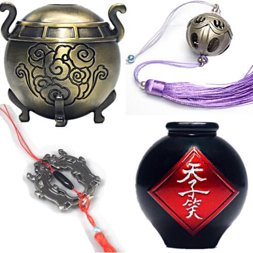 Wine Jar Censer Yin Hu Fu Grandmaster of Demonic Cultivation Cosplay Wei Wuxian Accessories Mo Dao Zu Shi Props Halloween