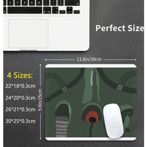 Airforce Pilot Oxygen Mouse Pad DIY Print Cushion Gas Army Cockpit Pilot Airforce Patriotic Usa