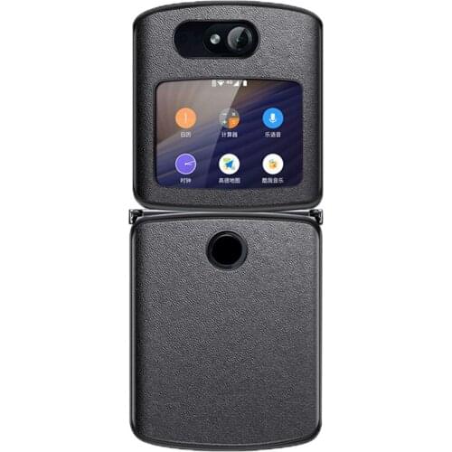 High Quality Luxury Ultra Thin Leather Protective Back Cover For Moto Rola Razr 5G Shockproof Phone Case For Moto Razr 5G Cases