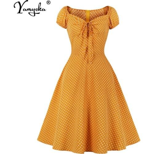 Sexy y2k vintage polka dot Drawstring print lolita summer dress women boho casual beach party dress elegant prom evening dresses