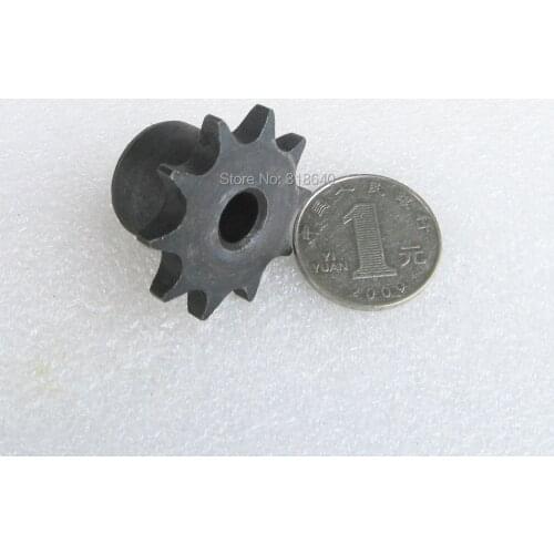 06B 10T 10Teeth Pitch 9.525mm 3/8" Bore not larger than 10.3mm Industry Transmission Driving Single Sprockets mechanical parts