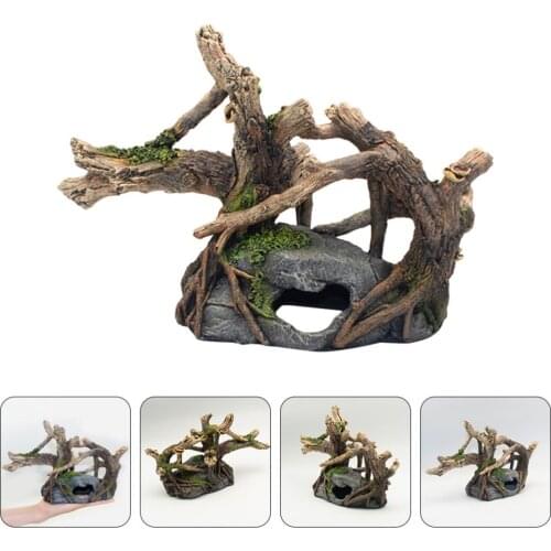 1Pc Aquarium Decoration Aquarium Hideout Cave Fish Tank Accessories Decor