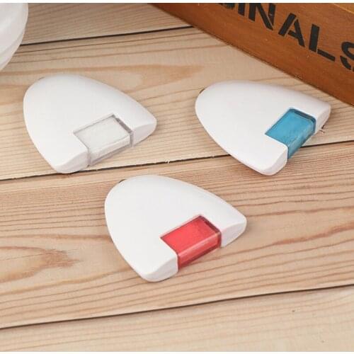 1Pcs Red White Blue DIY Sewing Tools Triangular Chalk Wheel Tailors Chalk Sewing Clothes Markers Accessory