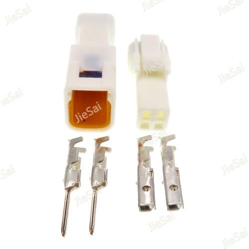 2 Pin 02R-JWPF-VSLE-S 02T-JWPF-VSLE-S Auto Rearview Mirror Cable Socket Female Male Plug For Benz BMW