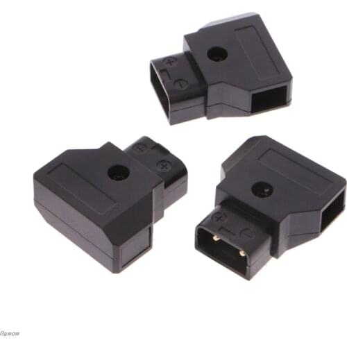 5 Pcs D-Tap Plug DIY For DSLR Rig Power Cable V-mount Anton Battery Male Damom