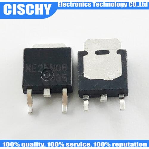 5pcs ME25N06 TO252 25N06 TO-252 MOS SOT ME25N06-G