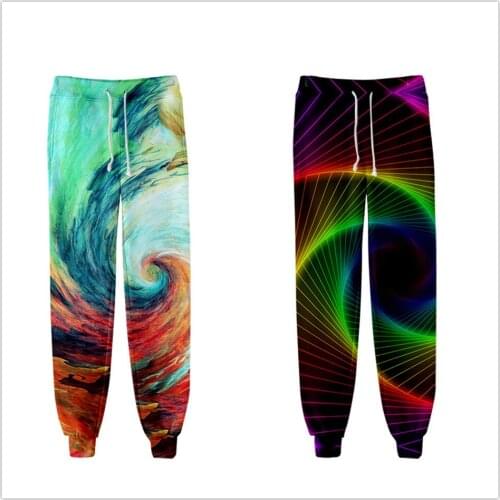 Fashion Tie Dye Pants Spring Sweatpants Women High Waist Trousers Woman Casual Loose Pants Joggers Streetwear Summer