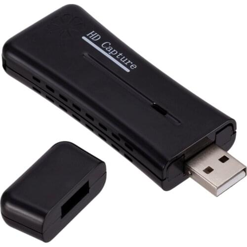 HDMI-Compatible Video Capture Card USB2.0 Set-Top Box Computer Monitoring to Live Recording 1 -Compatible Capture Stick