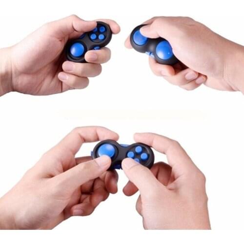Fidget Controller Pad Cube Game Focus Toy Smooth ABS Plastic Stress Relief Toys