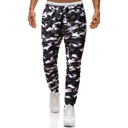 Camouflage Jogger Pants Men 2021 Pure Cotton Mens Pencil Pant Men Gym Fitness Sports Sweatpants Trousers Camo Joggers S-2XL